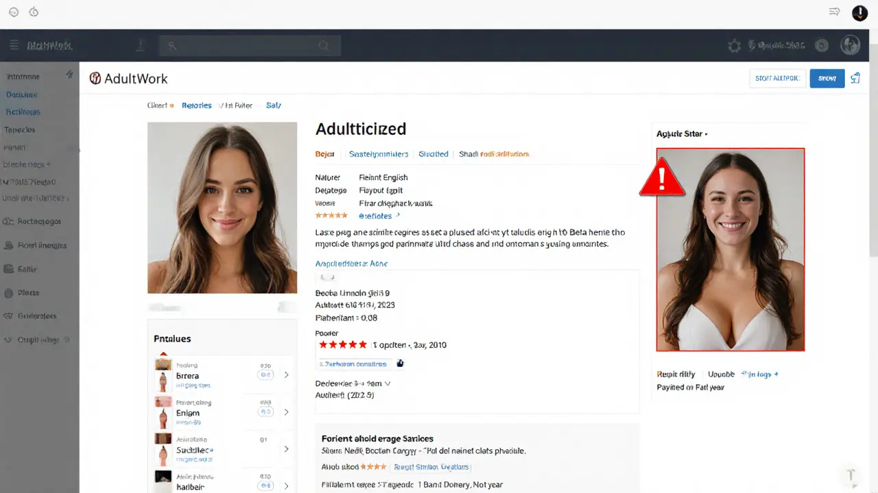 A verified escort profile on a trusted platform with real photos and recent reviews.